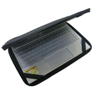 【Ezstick】HP Pavilion 13-an0005TU 12吋S 通用NB保護專案 三合一超值電腦包組(防震包)