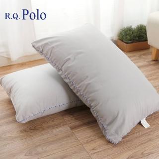 【R.Q.POLO】臺灣製造 竹炭抗菌除臭纖維枕(1入)