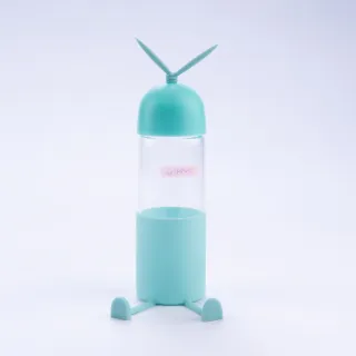 【生活工場】長腿兔玻璃水瓶300ml