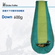 【遊遍天下】台灣製防風防潑水保暖雙拼鴨絨羽絨睡袋D600(1.2KG_隨機選色)