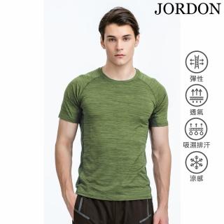 【JORDON 橋登】吸濕快乾運動休閒圓領T恤(28113)
