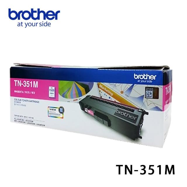 【brother】TN-351M 原廠紅色碳粉匣(TN-351M)
