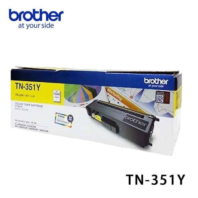 【brother】TN-351Y 原廠黃色碳粉匣(TN-351Y)