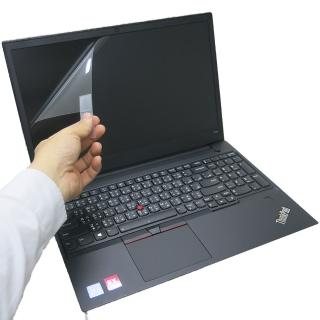 【Ezstick】Lenovo ThinkPad E590 靜電式筆電LCD液晶螢幕貼(可選鏡面或霧面)