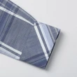 【ROBERTA 諾貝達】進口素材 台灣製 帥氣休閒 純棉長袖襯衫(藍色)