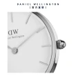 【Daniel Wellington】DW 手錶 Petite Sterling 32mm星鑽銀米蘭金屬錶(DW手錶男錶女錶 DW00100164)