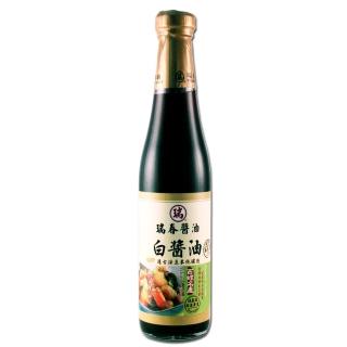 【西螺瑞春醬油】白醬油(420ml/瓶)