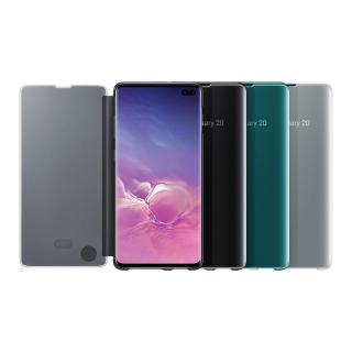 【SAMSUNG 三星】Galaxy S10+ Clear View 原廠全透視感應皮套(盒裝)