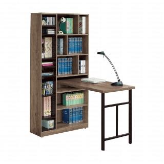 【H&D 東稻家居】組合書桌/TJS1-05070(書桌 桌 工作桌 書櫃)