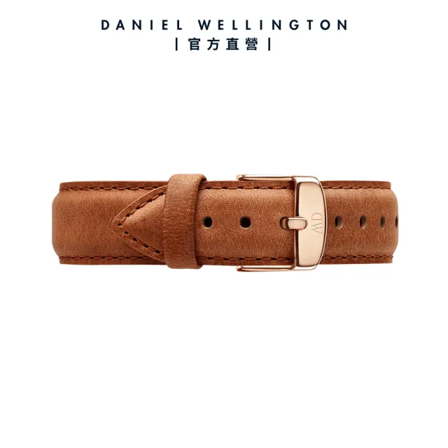 【Daniel Wellington】DW 錶帶 Classic Durham 18mm淺棕真皮錶帶(DW00200127)