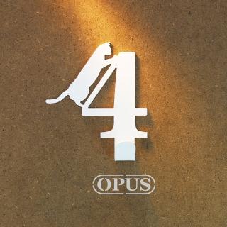 【OPUS 東齊金工】歐式鐵藝壁飾掛勾/無痕掛鉤/掛衣架/居家裝飾收納(當貓咪遇上數字4 優雅白 HO-nb12-4W) 雙