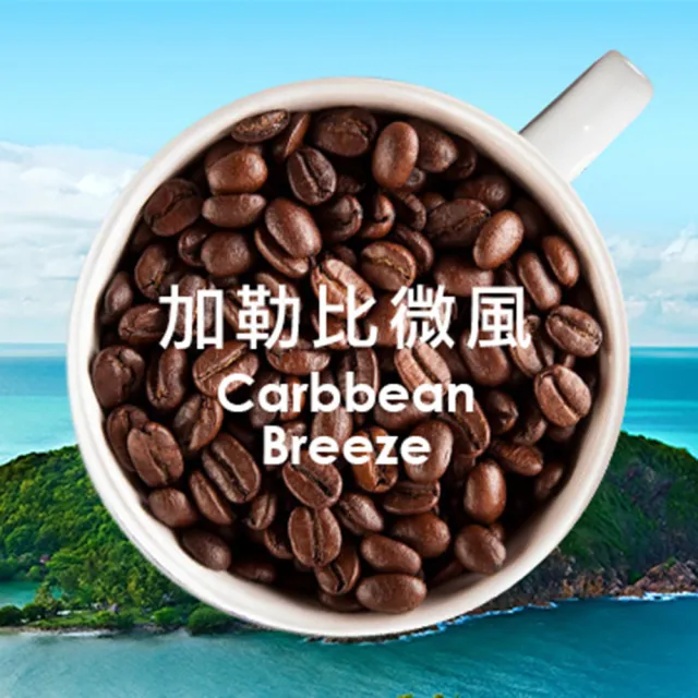 【okogreen 生態綠】加勒比微風中烘焙特調咖啡豆(250g/袋;公平貿易)