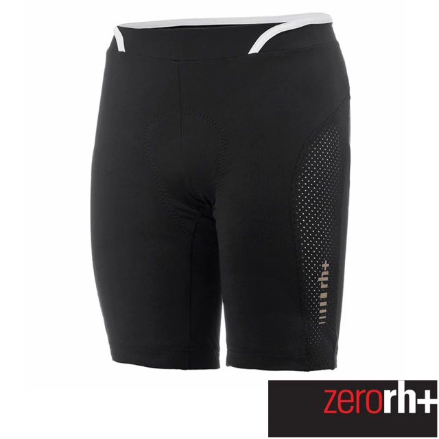 【ZeroRH+】義大利精英系列女仕專業自行車褲-20公分(黑色 ECD0675_910)