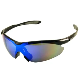 【MOLA】摩拉運動太陽眼鏡 墨鏡 多層彩色鍍膜(UV400 男女 輕量 跑步高爾夫自行車- Swan-blrb)