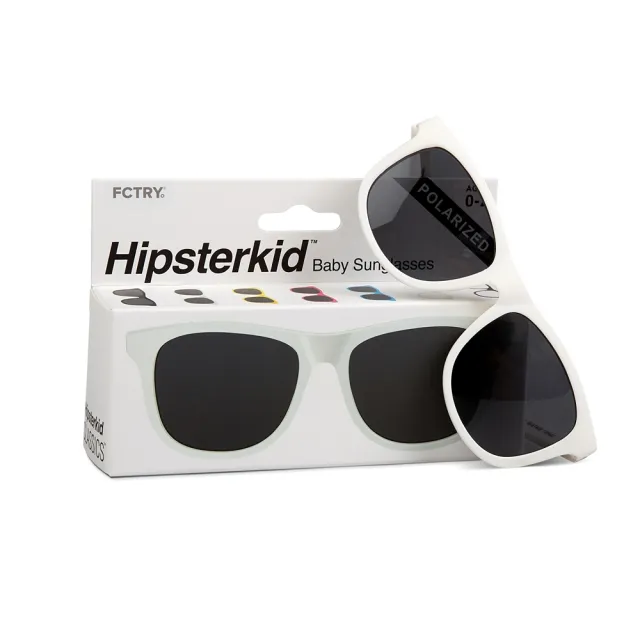 【Hipsterkid】抗UV偏光嬰幼兒童太陽眼鏡-繽紛款(附固定繩)