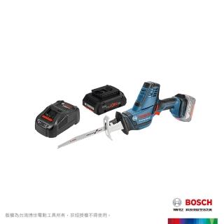 【BOSCH 博世】18V超核芯鋰電軍刀鋸GSA 18 V-LI C 4.0Ah套裝