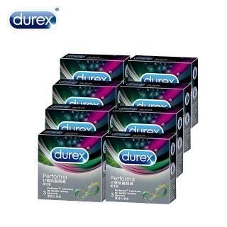 【Durex 杜蕾斯】飆風碼保險套3入*8盒
