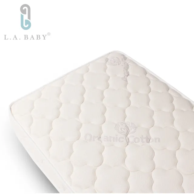 【L.A. Baby】嬰兒兩用彈簧床墊(美國大床132x71cm)