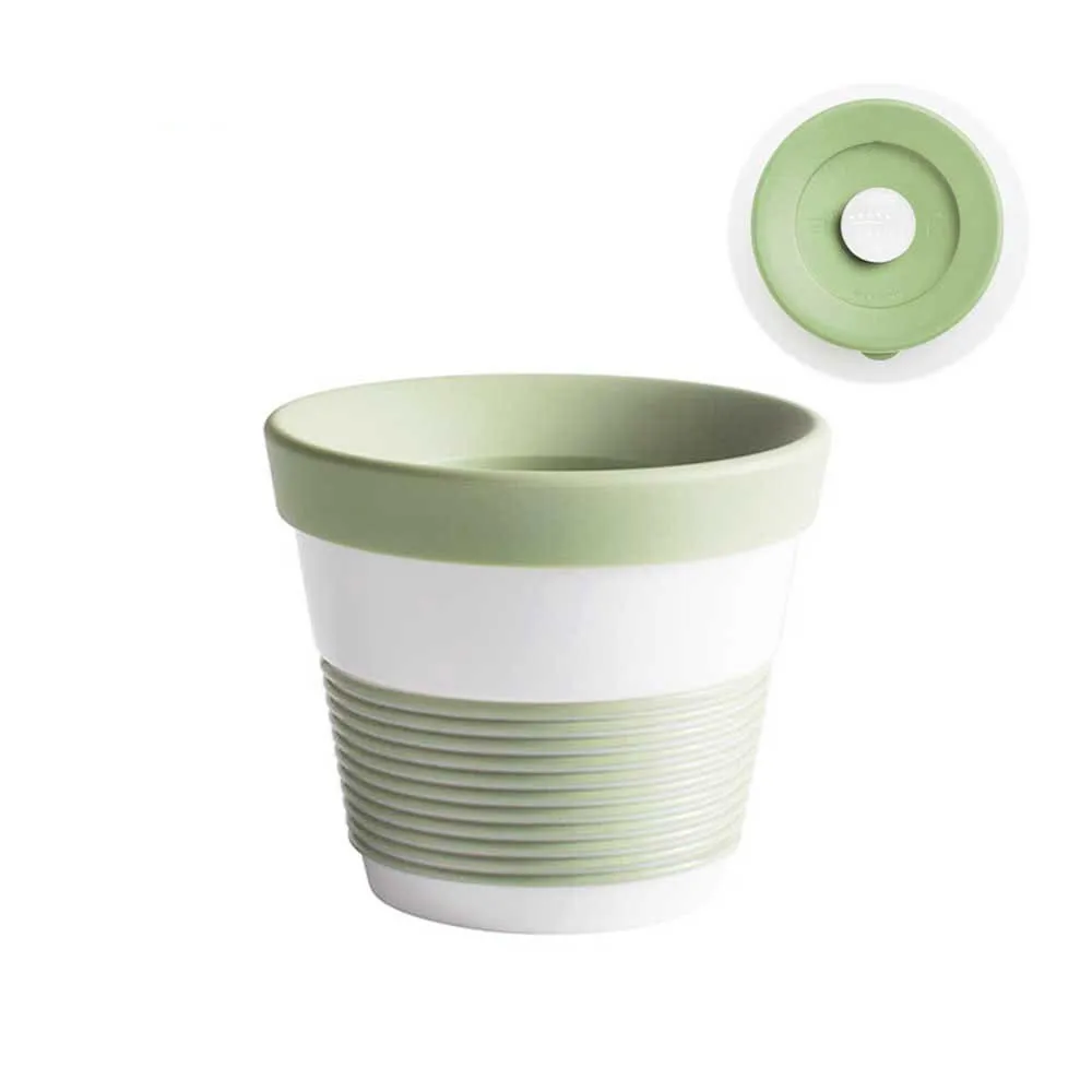 【KAHLA】Lisa Keller設計師款Cupit玩色系列實用230ML點心杯--粉青綠(環保隨行杯)