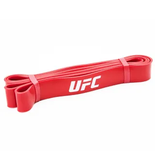 【UFC】健力彈力繩-紅-中