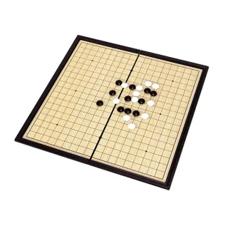 【888ezgo】19路磁性圍棋（益智）（折疊收納攜帶方便）磁鐵圍棋 磁吸圍棋 磁吸式圍棋 折疊圍棋 磁石圍棋