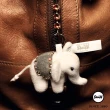 【STEIFF】白色小象 Hanger Little Elephant 吊飾 鑰匙圈(非限量精選版)