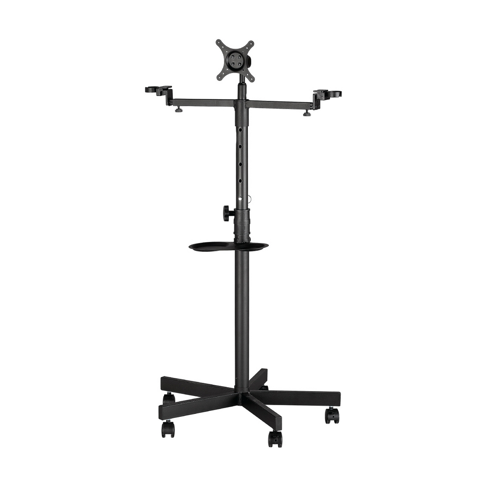 【HE Mountor】顯示器移動架/電視立架-適用36吋以下橫/直LED(MS2010)