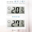 【Beroso 倍麗森】日式簡約超大螢幕溫濕度計(時鐘 溫濕度計 夜燈 寶寶房 辦公室 開學 雨天 潮濕 電子鐘)