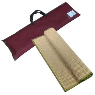 【莫菲思】無染色細織藺草單人草蓆 3X6尺(100%天然藺草編織)