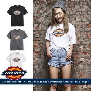 【Dickies】滑板風大LOGO經典短T 工裝短袖上衣 居家工作服 寬鬆 美式寬版 男款 情侶裝(居家工作 美式休閒)
