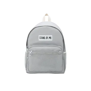 【WHOSE BAG】父親節禮物 正韓STANd.BY.ME多格網袋男女後背包 NO.WBS147(後背包 女包 電腦後背
