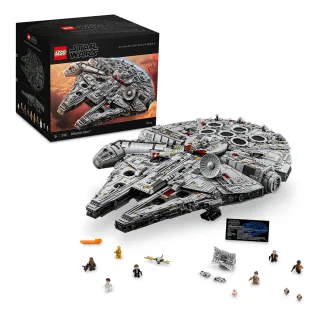 【LEGO 樂高】星際大戰系列 75192 Millennium Falcon(拼砌積木 星戰)