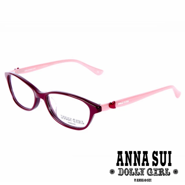 ANNA SUI 安娜蘇 Anna Sui日本安娜蘇Dolly Girl系列—日系粉色系甜美少女愛心款(DG505-259-亮珊瑚)