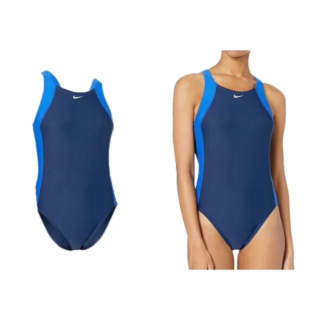 【NIKE 耐吉】SWIM女連身泳裝-泳衣 泳裝 游泳 沙灘 戲水(NESS9120-494)