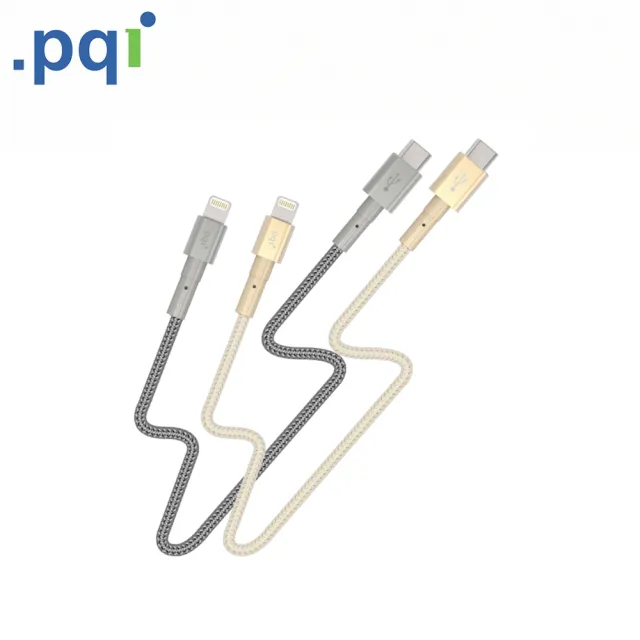 【PQI 勁永】i-Cable Ultimate Toughness Type C to Lightning 100cm PD快充金屬編織線(PD快充)