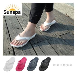 【SUN SPA】臺灣製 EVA輕量 防滑夾腳拖鞋(Y拖人字拖沙灘平底涼鞋涼拖鞋室內室外浴室運動)