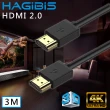 【HAGiBiS 海備思】HDMI2.0版4K高清畫質影音傳輸線(3M)