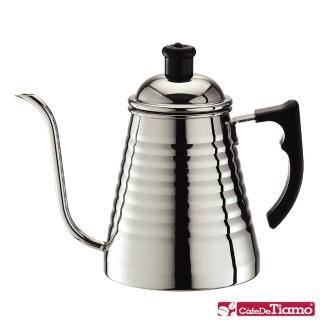 【Tiamo】1201B不鏽鋼細口壺-專利珠頭-700ml(HA1637)