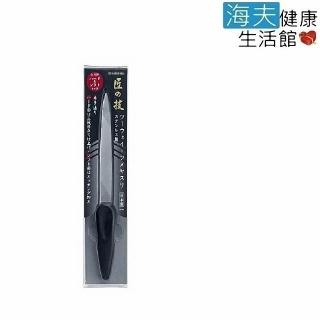 【海夫健康生活館】日本GB綠鐘 匠之技 粗細雙面鋼砂質附柄指緣銼刀 雙包裝(G-1037)