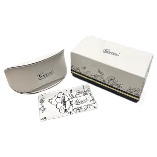 【GUCCI 古馳】原廠福利品眼鏡盒(內附布+贈紙袋)