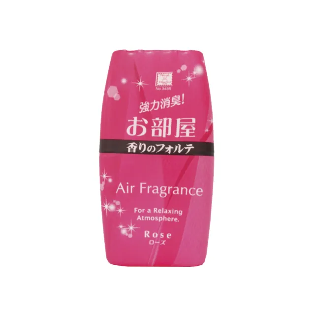 【日本KOKUBO小久保】長效型室內浴廁 除臭去味空氣芳香劑-玫瑰香味(200ml/罐)