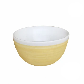 【JIA 品家】一家人吃飯系列雙層陶瓷碗19.5cm-無彩盒/裸裝(白色)