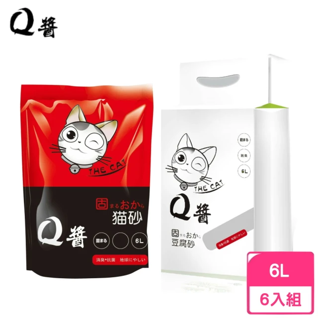 Q醬 豆腐砂 6L(6包組)