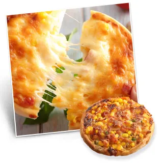 【陳記好味】Foodie Likes! 職人手工頂級pizza披薩-18片(總匯/夏威夷/燻雞/素夏威夷/海鮮披薩)