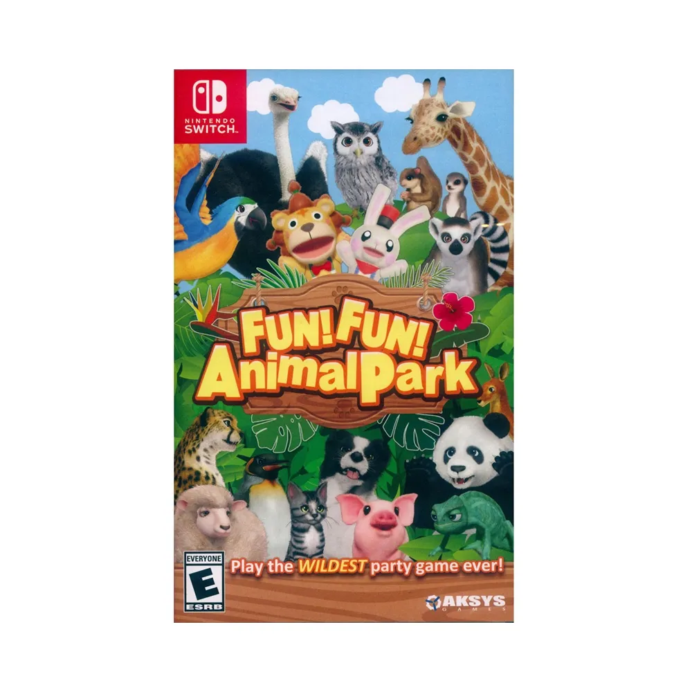 【Nintendo 任天堂】NS Switch 高高興興動物園 中英日文美版(FUN! FUN! Animal Park)