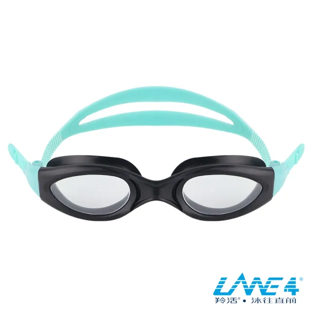 【LANE4羚活】A954 青少年運動防霧抗UV泳鏡(高效防霧 一體式鏡框)
