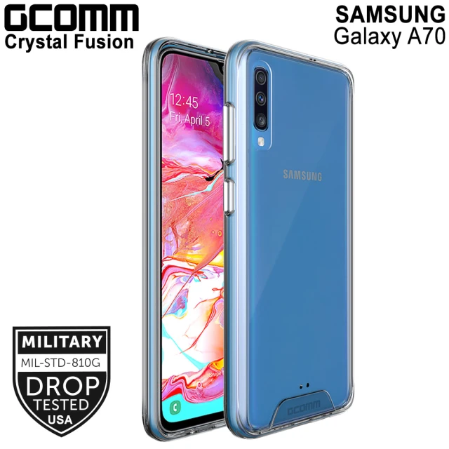 【GCOMM】Galaxy A70 晶透軍規防摔殼 Crystal Fusion(Galaxy A70)