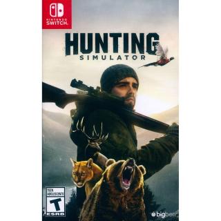 【Nintendo 任天堂】NS Switch 模擬狩獵 英文美版(Hunting Simulator)