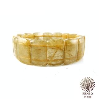 【菲鈮歐】滿絲天然寬版鈦晶手排 60g以上(2363G)