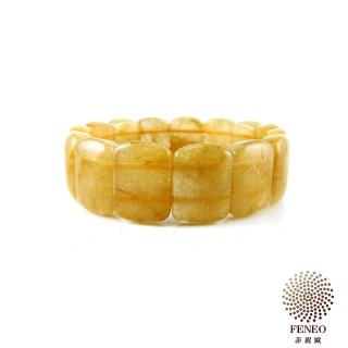 【菲鈮歐】滿絲天然寬版鈦晶手排 50g以上(2362G)